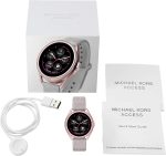 Michael Kors Women's MKGO Gen 5E 43mm Touchscreen Smartwatch with Fitness Tracker, Heart Rate, Contactless Payments, and Smartphone Notifications - Image 6